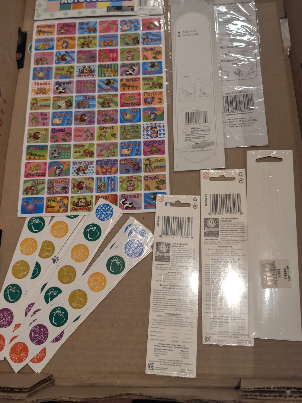 Assorted Kids Sticker Pack - Multi-Color Sheets - Picture 7 of 7